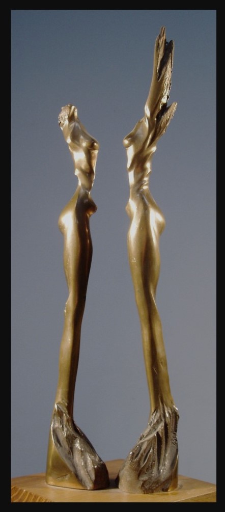 Césure - bronze 2.2 - h = 37 cm - 