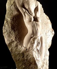 @Ophélia6 - calcaire - (h =21 cm) -
